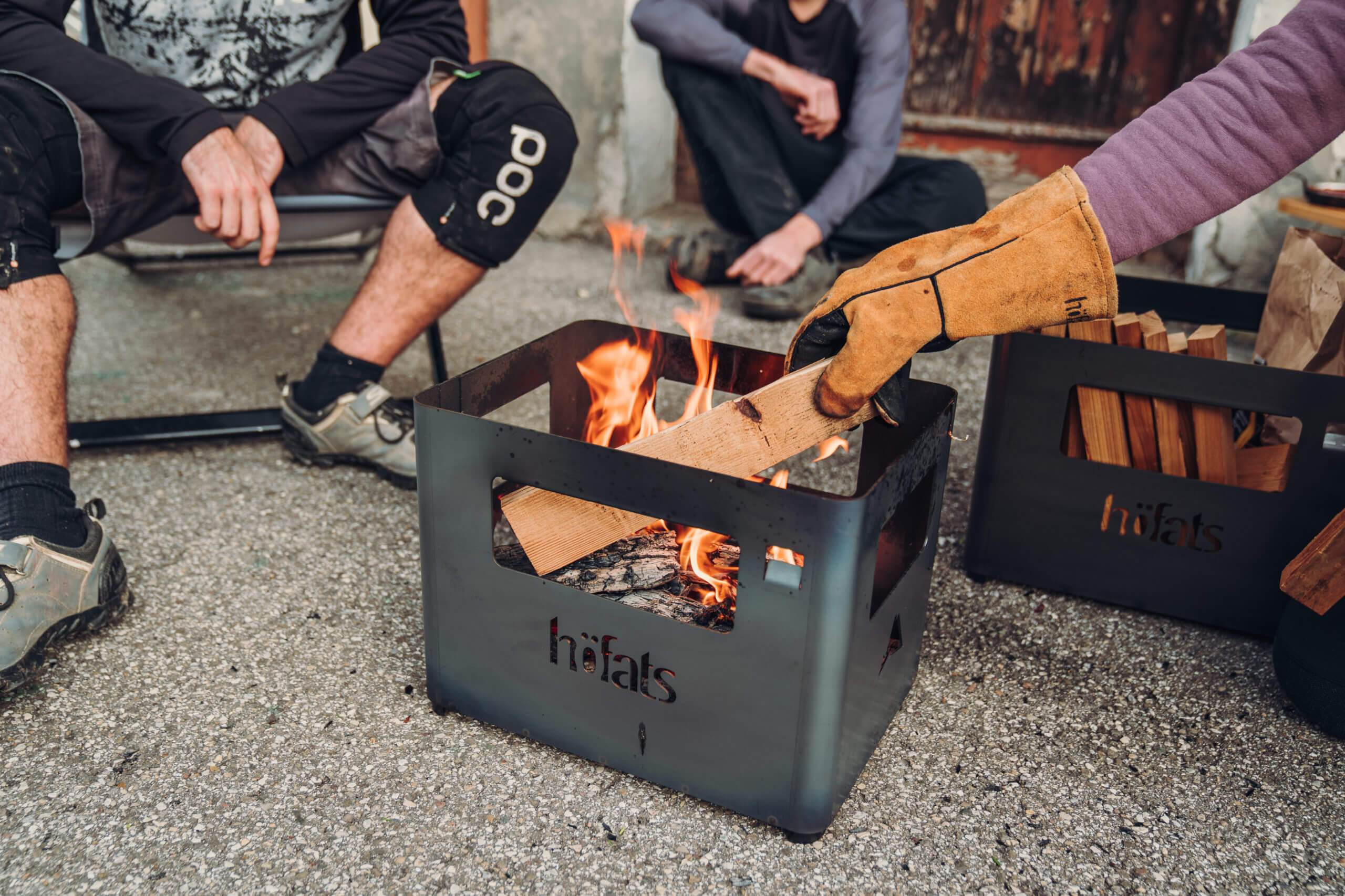 Hofats Beer Box Fire Pit And BBQ 1-2 Day Free Delivery
