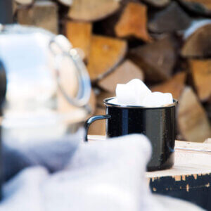 enamel camping mug